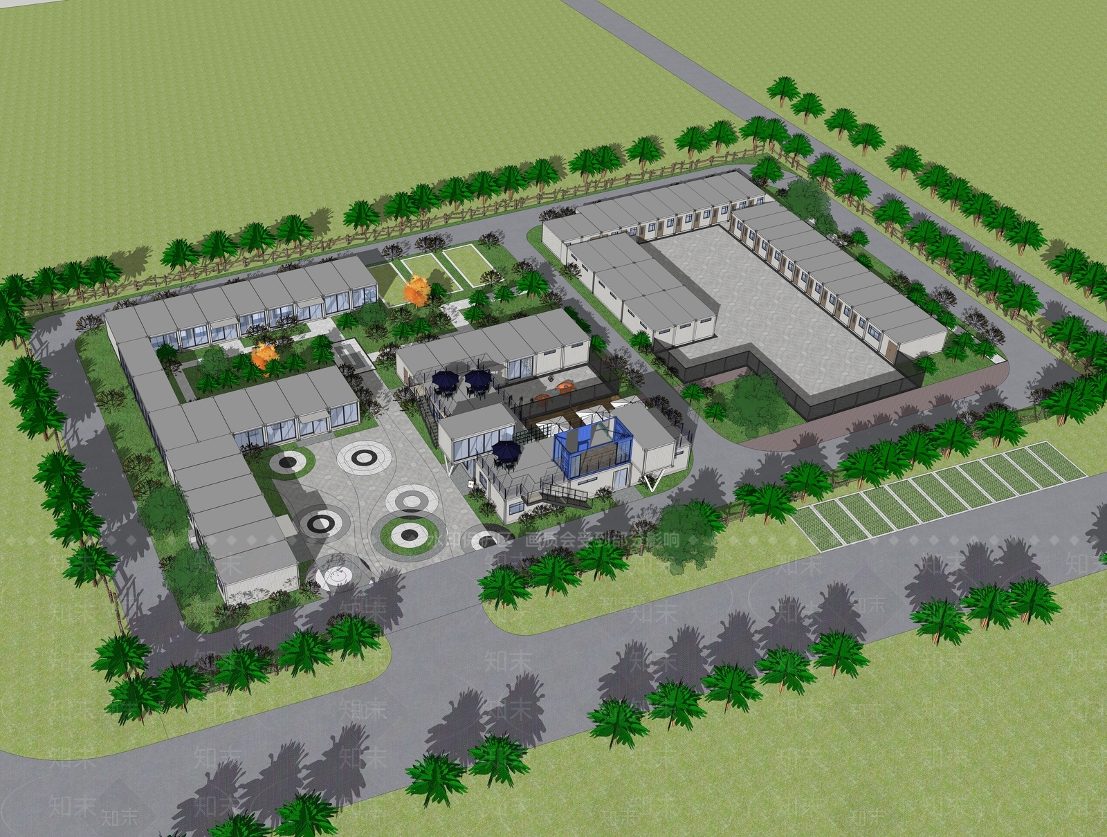 现代工业其他公共建筑SU模型下载【ID:1204241109】