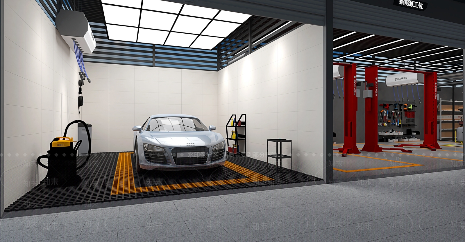 现代其他商业空间3D模型下载【ID:1204243452】