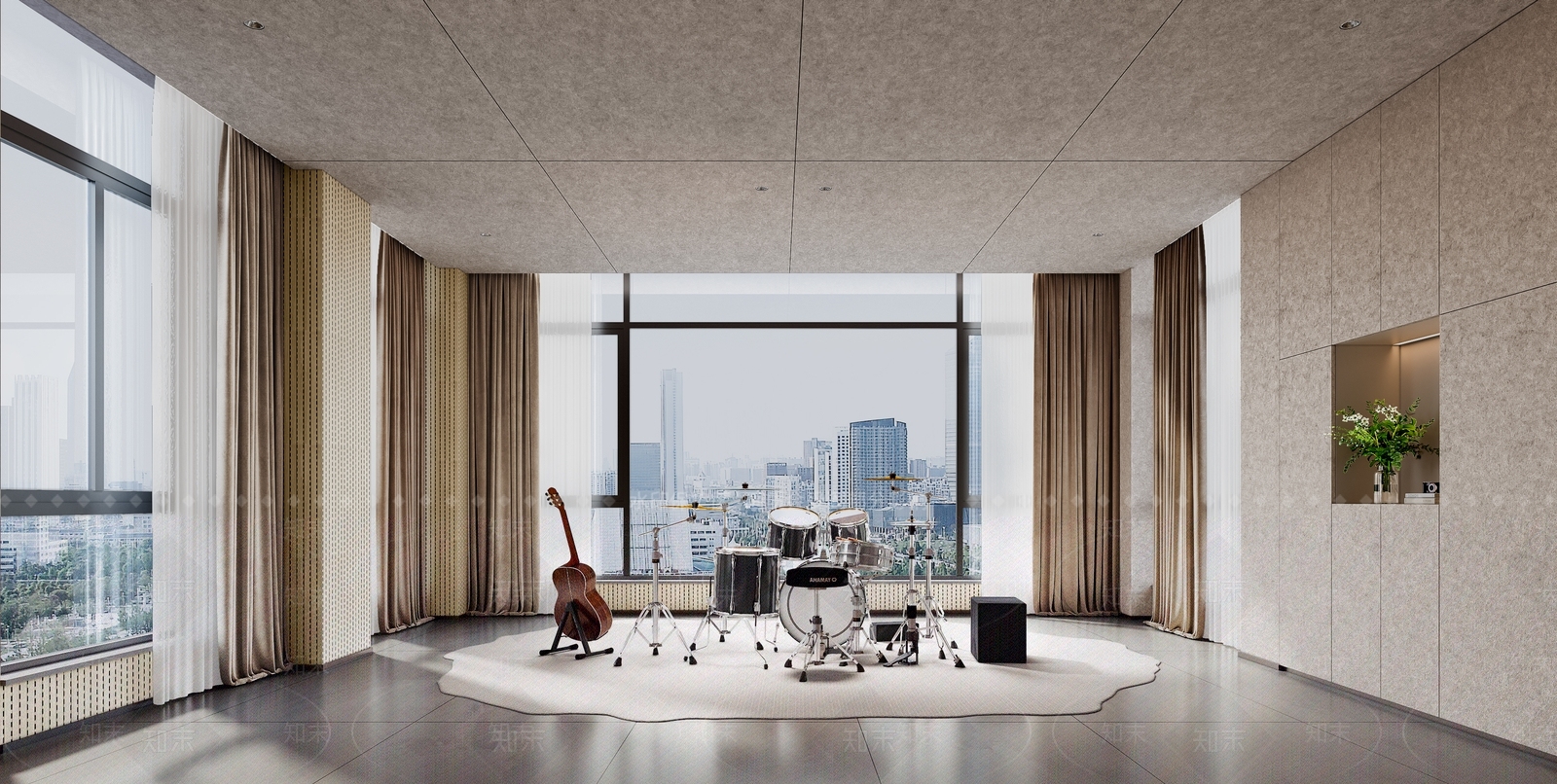 现代极简舞台音响3D模型下载【ID:1204250751】