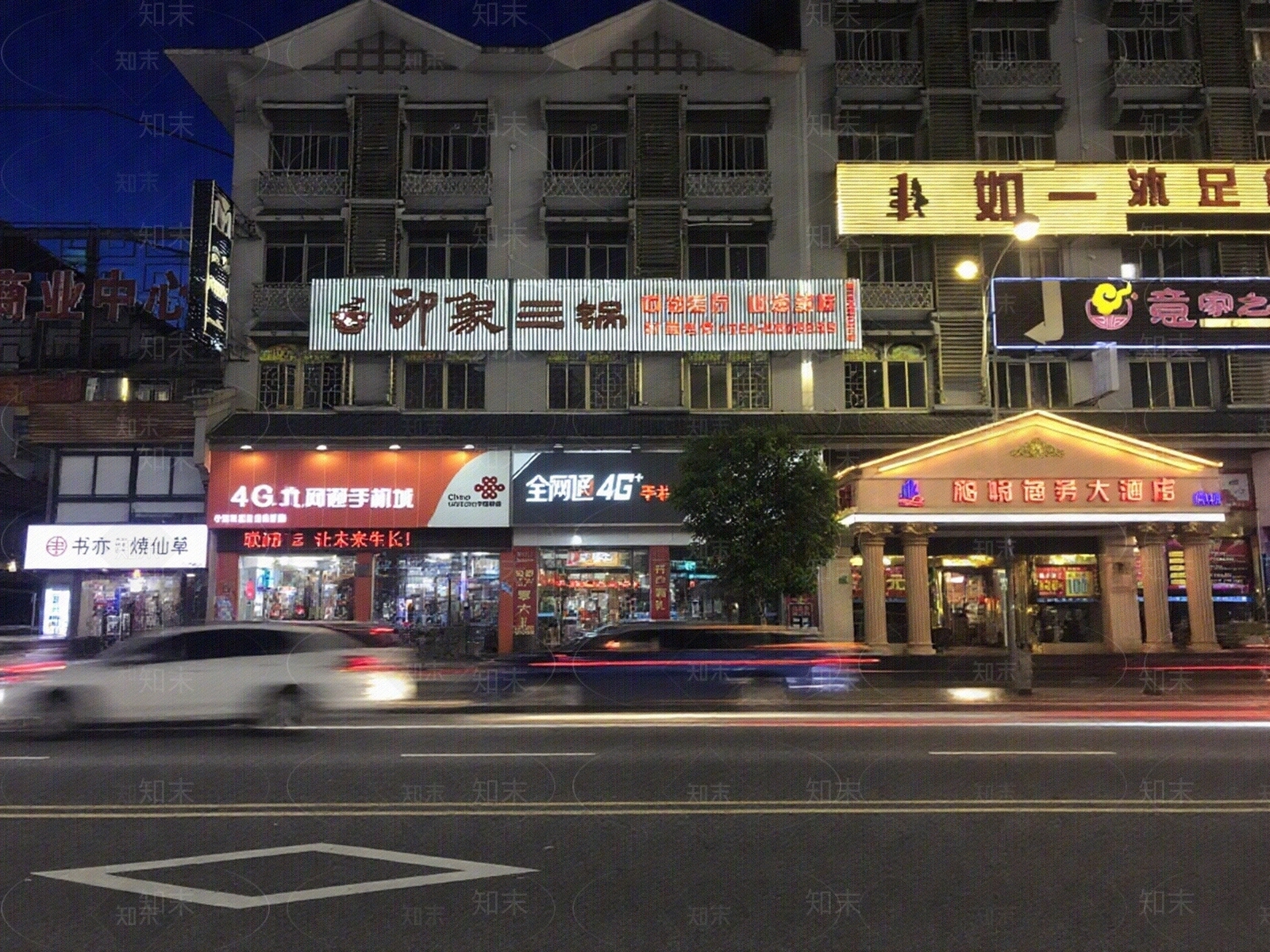 现代街道外景贴图下载【ID:1204253913】