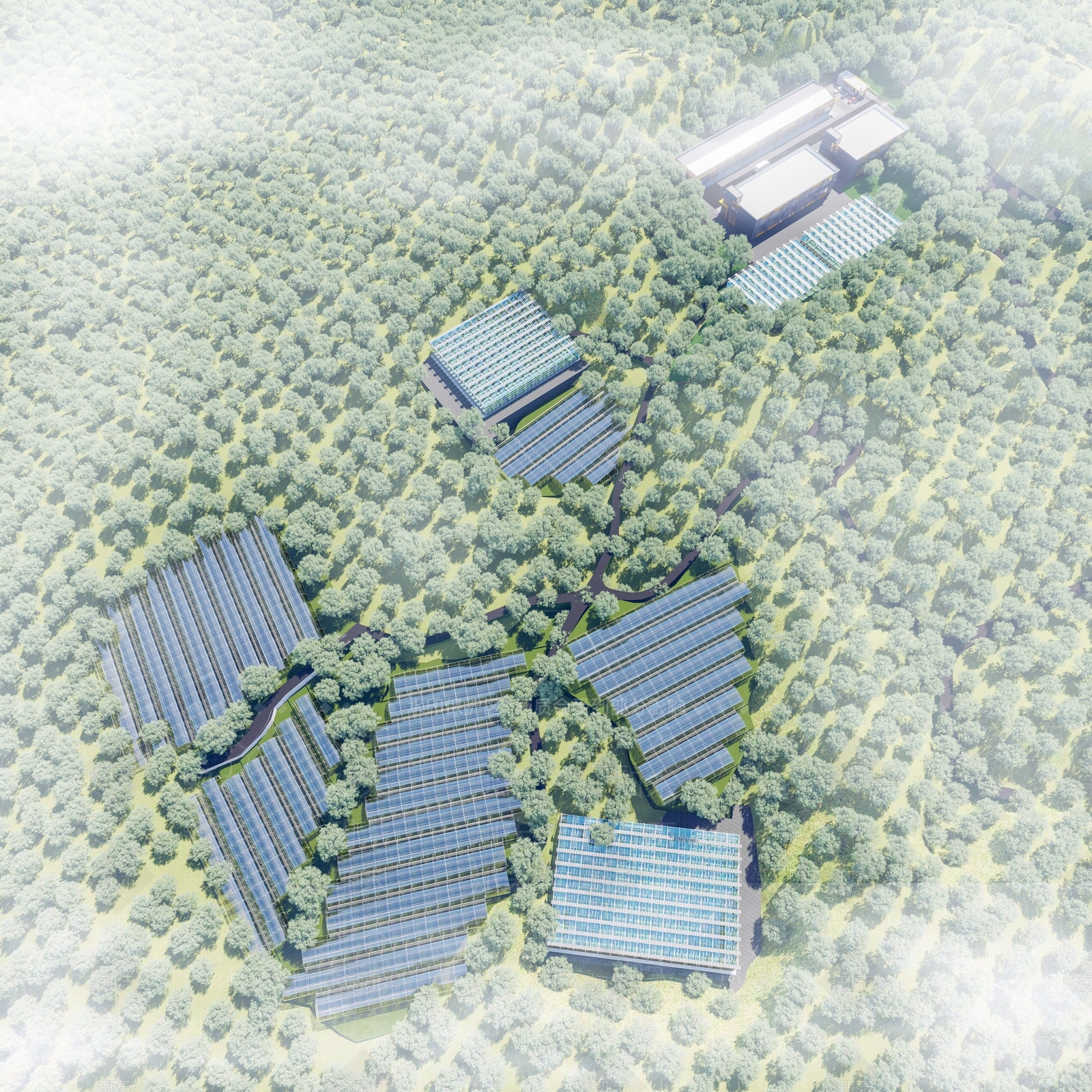 现代其他农业建筑SU模型下载【ID:1204254000】