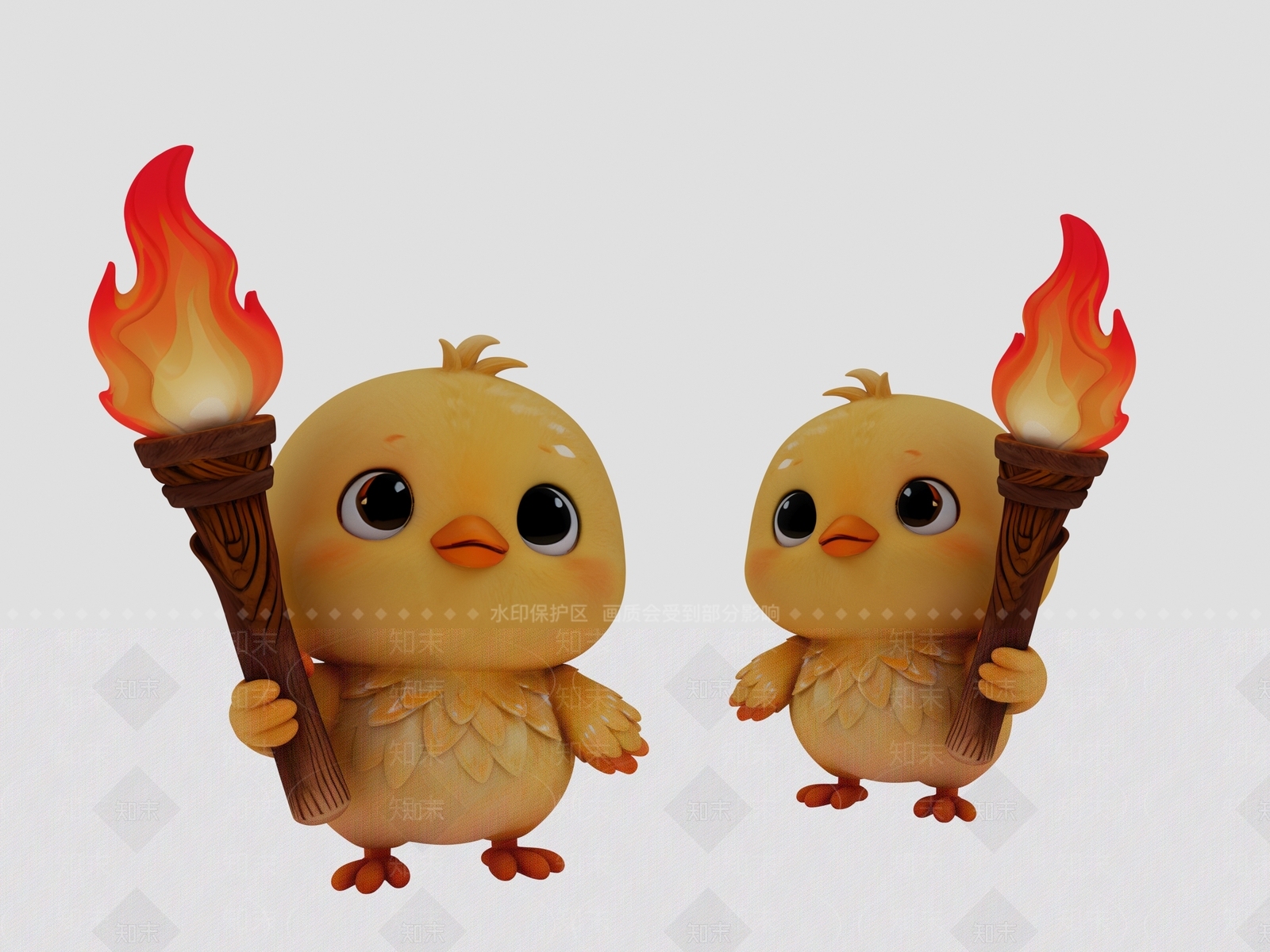 现代雕塑摆件3D模型下载【ID:1204266808】