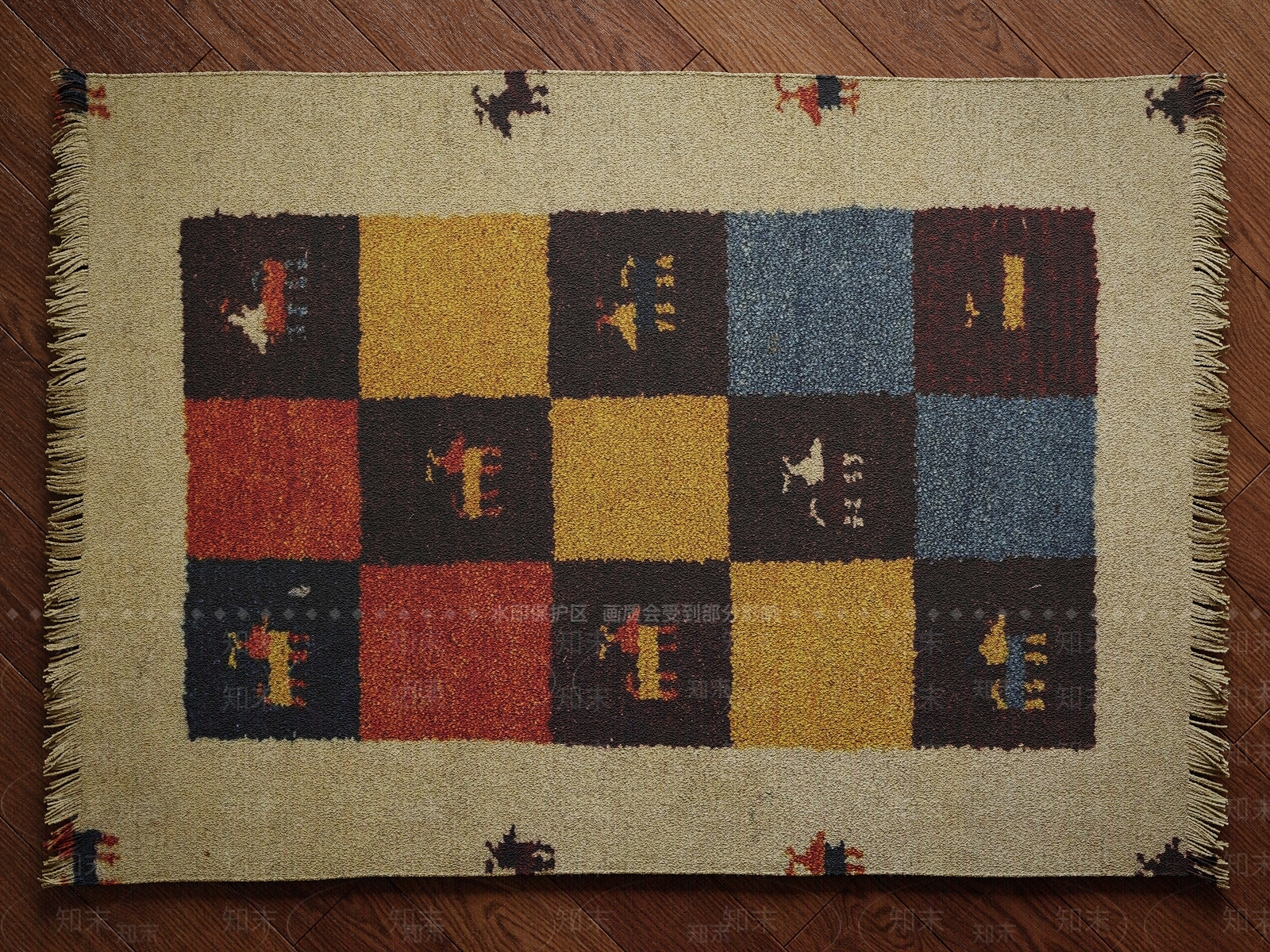 现代中古儿童地毯3D模型下载【ID:1204277247】