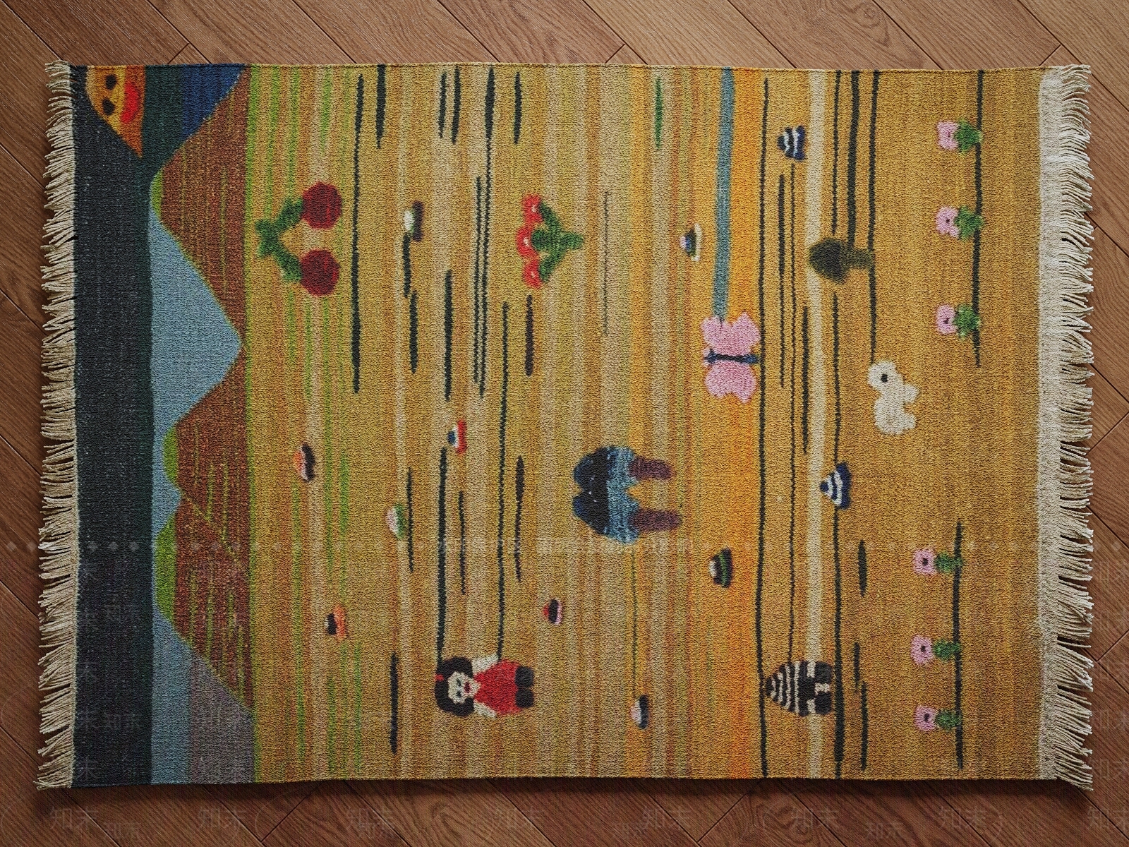 现代中古儿童地毯3D模型下载【ID:1204278106】