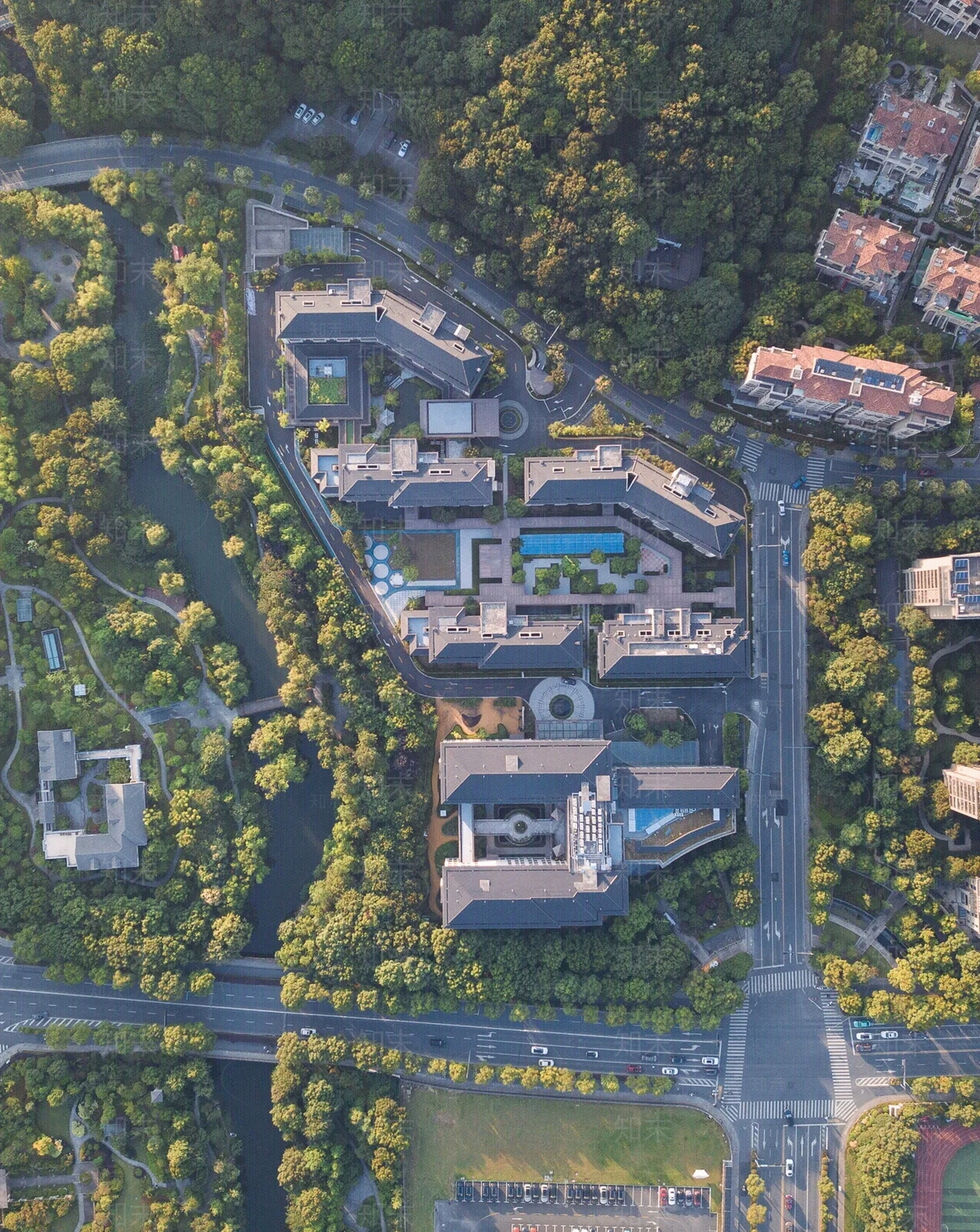 现代城市背景贴图下载【ID:1204279650】