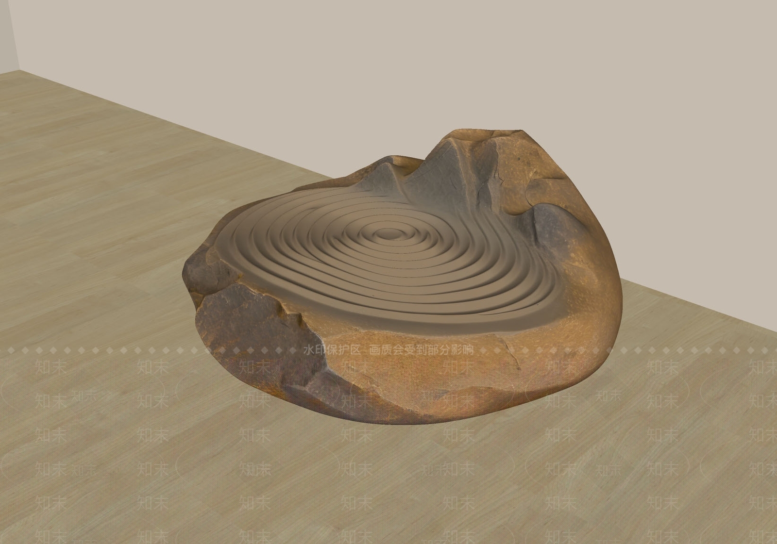 中式景观石SU模型下载【ID:1204284257】