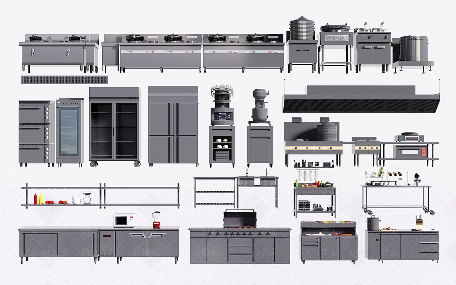 厨具3D模型下载【ID:1204285213】