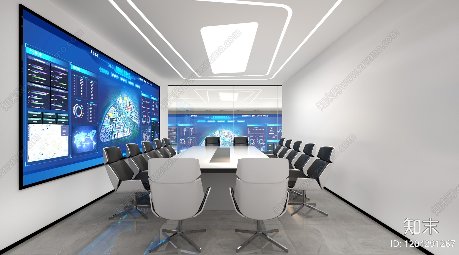 现代报告厅3D模型下载【ID:1204291267】