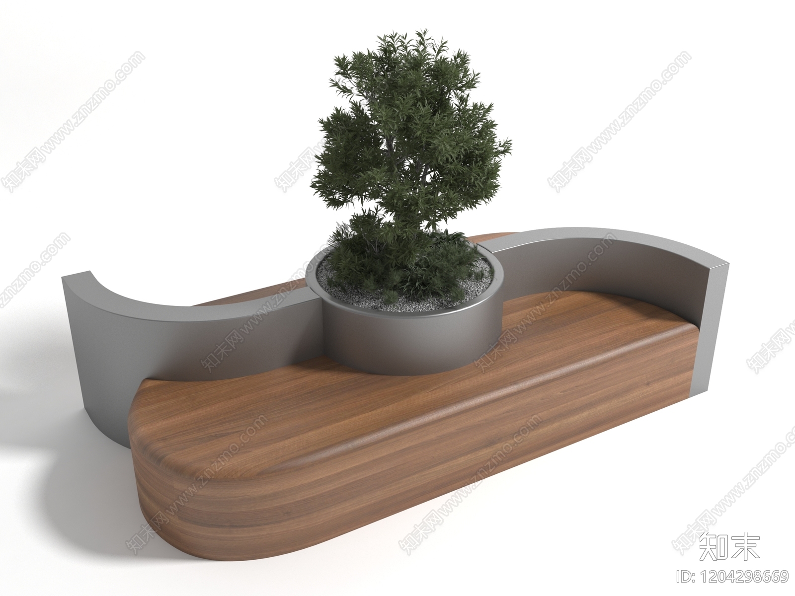 现代户外椅3D模型下载【ID:1204298669】