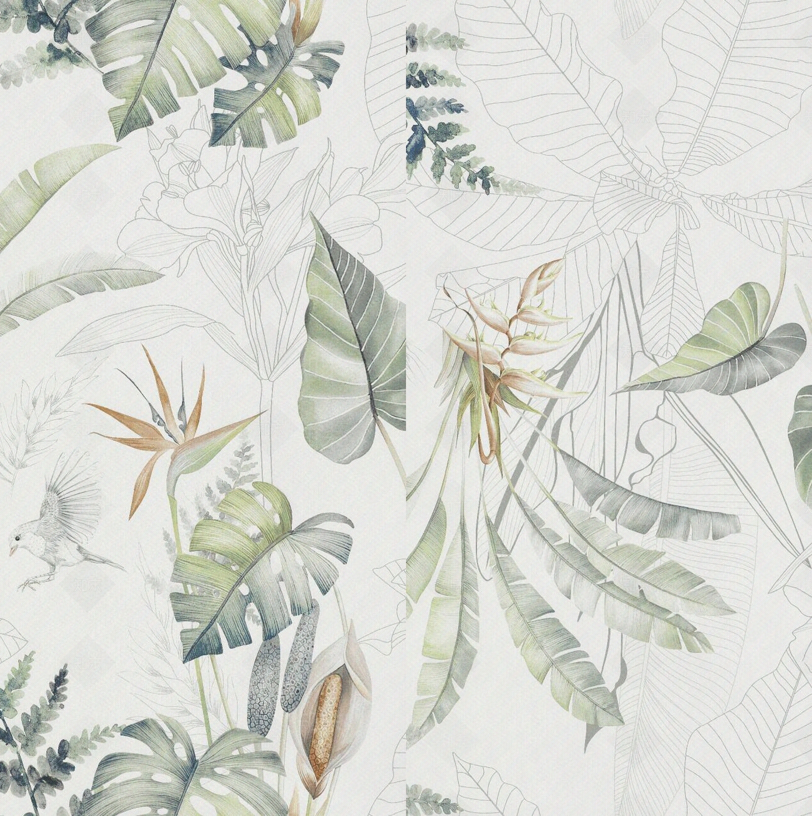 轻奢意式艺术陶瓷贴图下载【ID:1204298700】