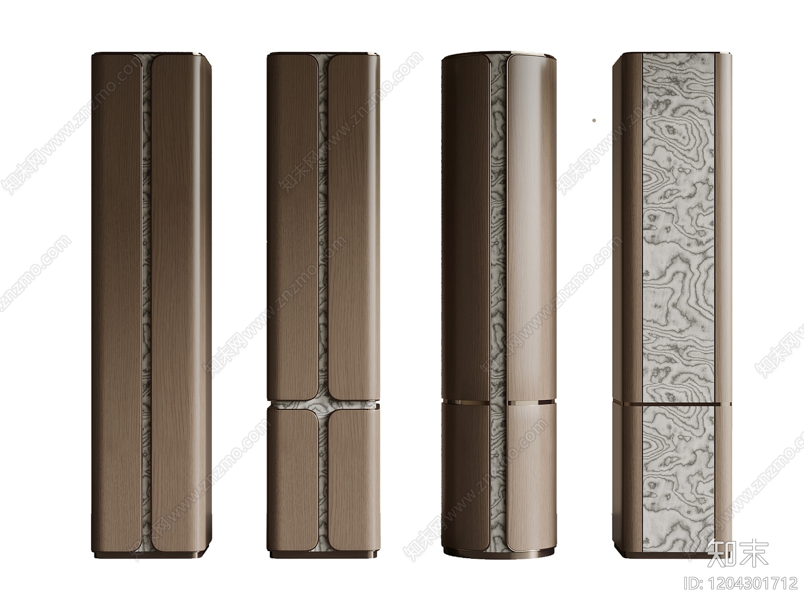 现代意式柱子3D模型下载【ID:1204301712】