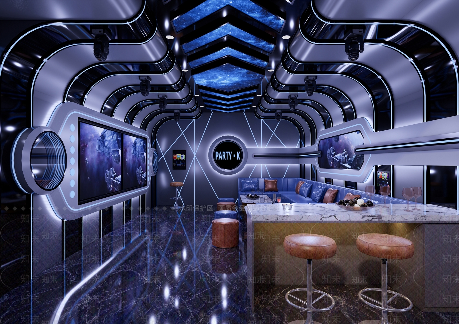 现代轻奢KTVSU模型下载【ID:1204304493】