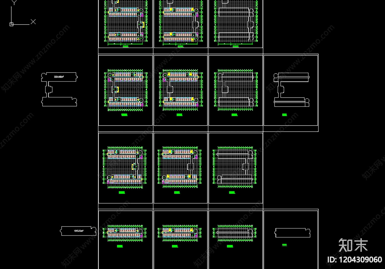 现代学校建筑施工图下载【ID:1204309060】