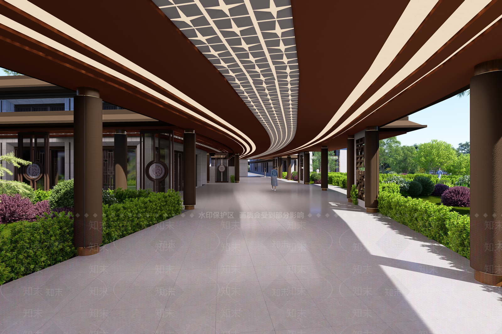 新中式中式其他公共建筑SU模型下载【ID:1204512623】