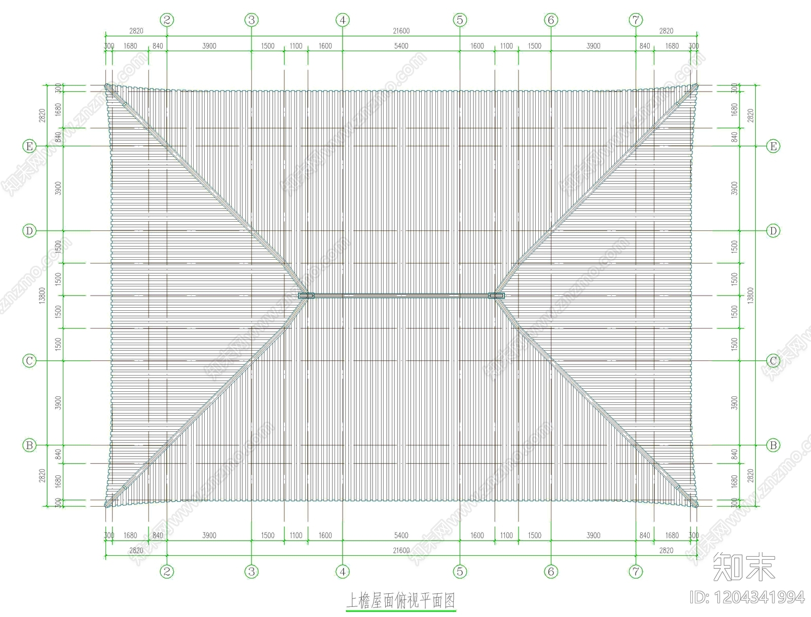 其他古建筑cad施工图下载【ID:1204341994】