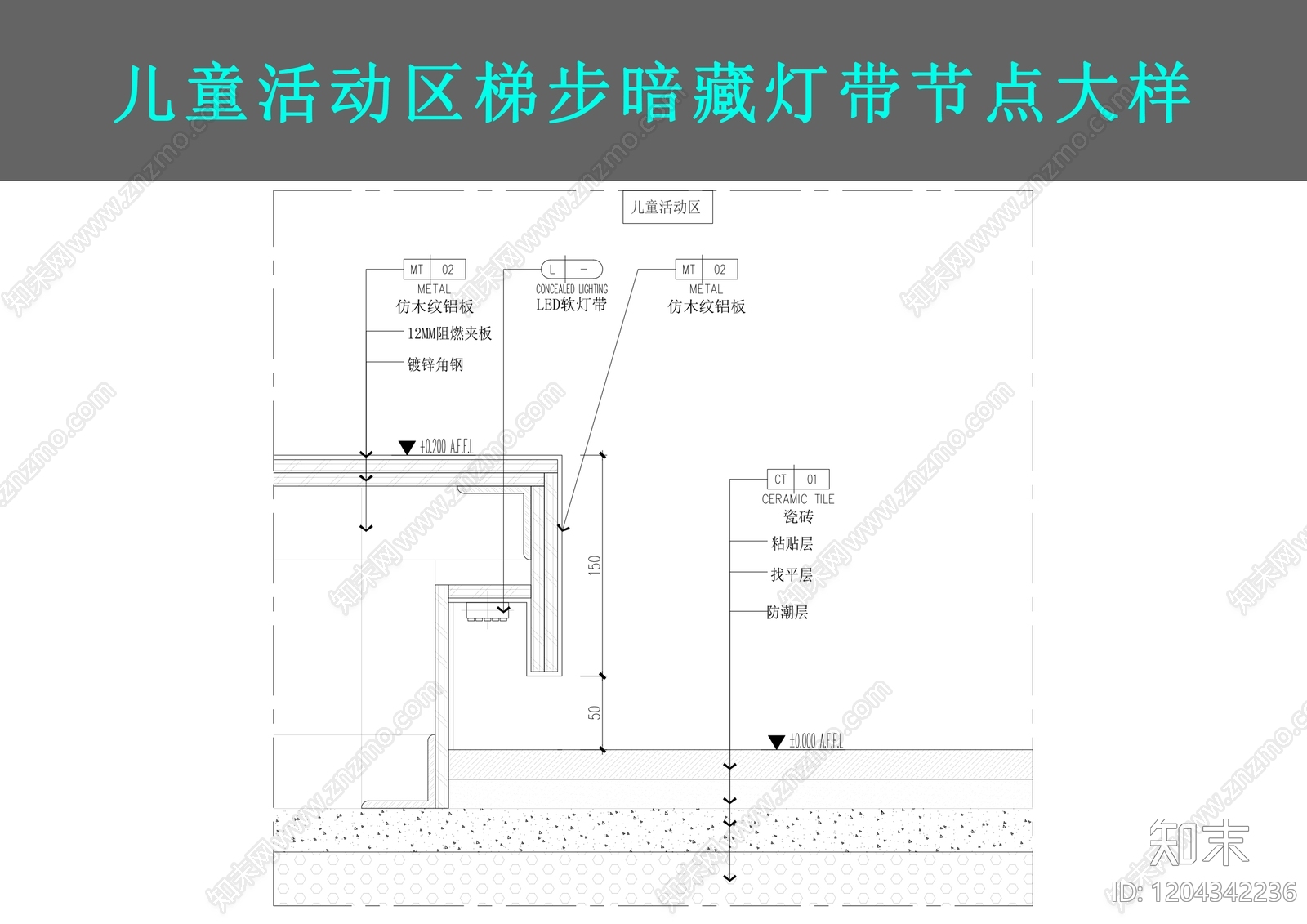 地台节点施工图下载【ID:1204342236】