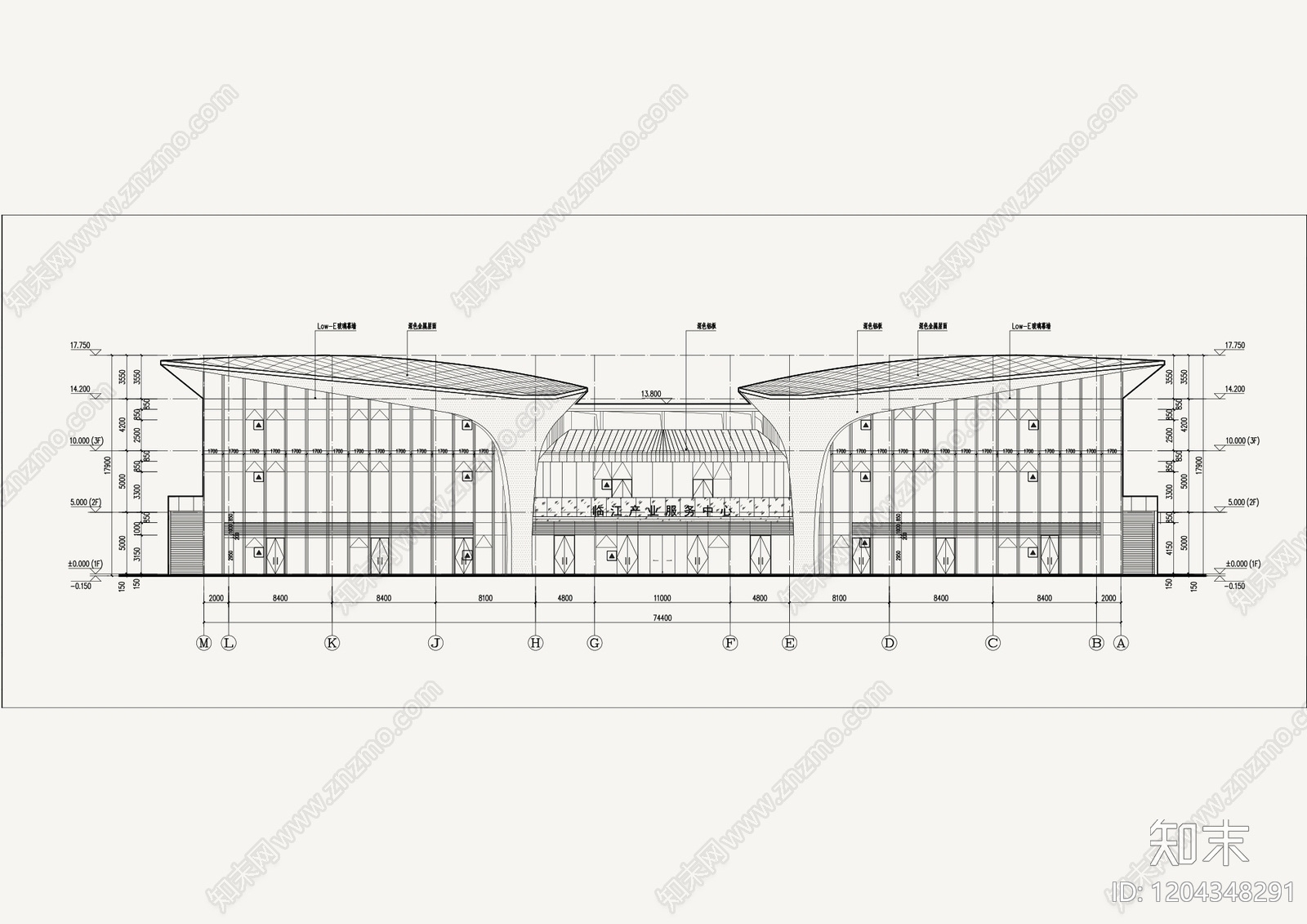 现代其他商业空间cad施工图下载【ID:1204348291】