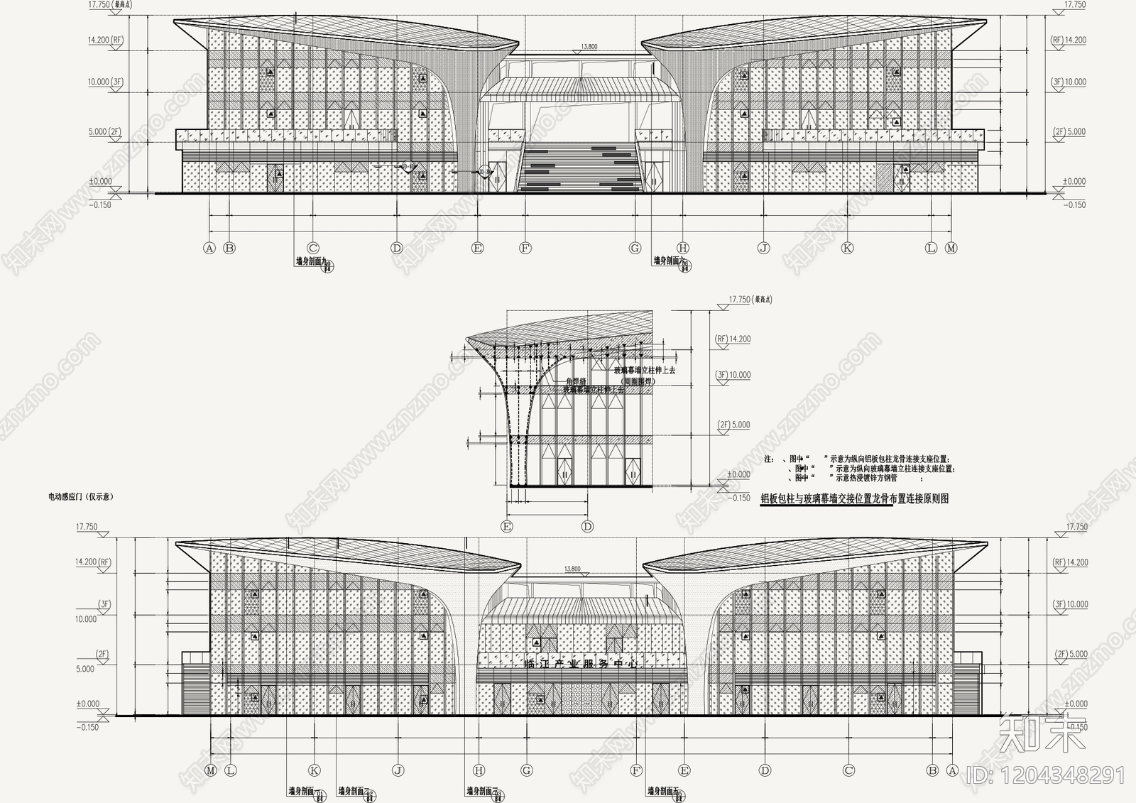现代其他商业空间cad施工图下载【ID:1204348291】
