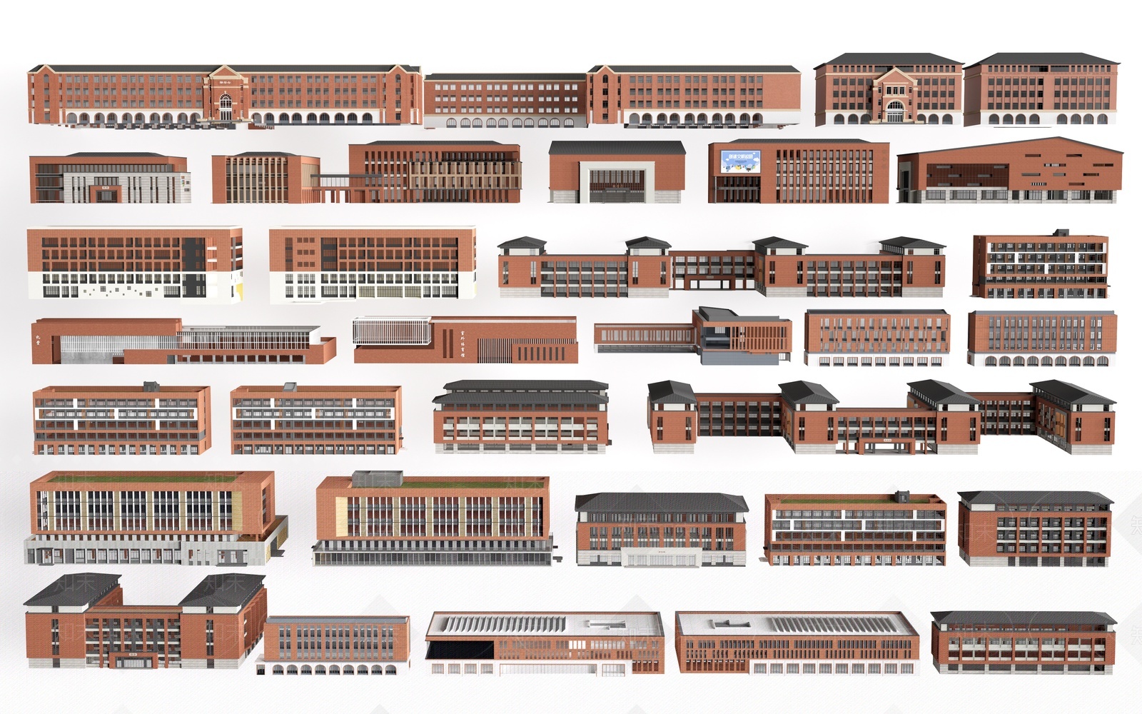 现代其他公共建筑SU模型下载【ID:1204354601】