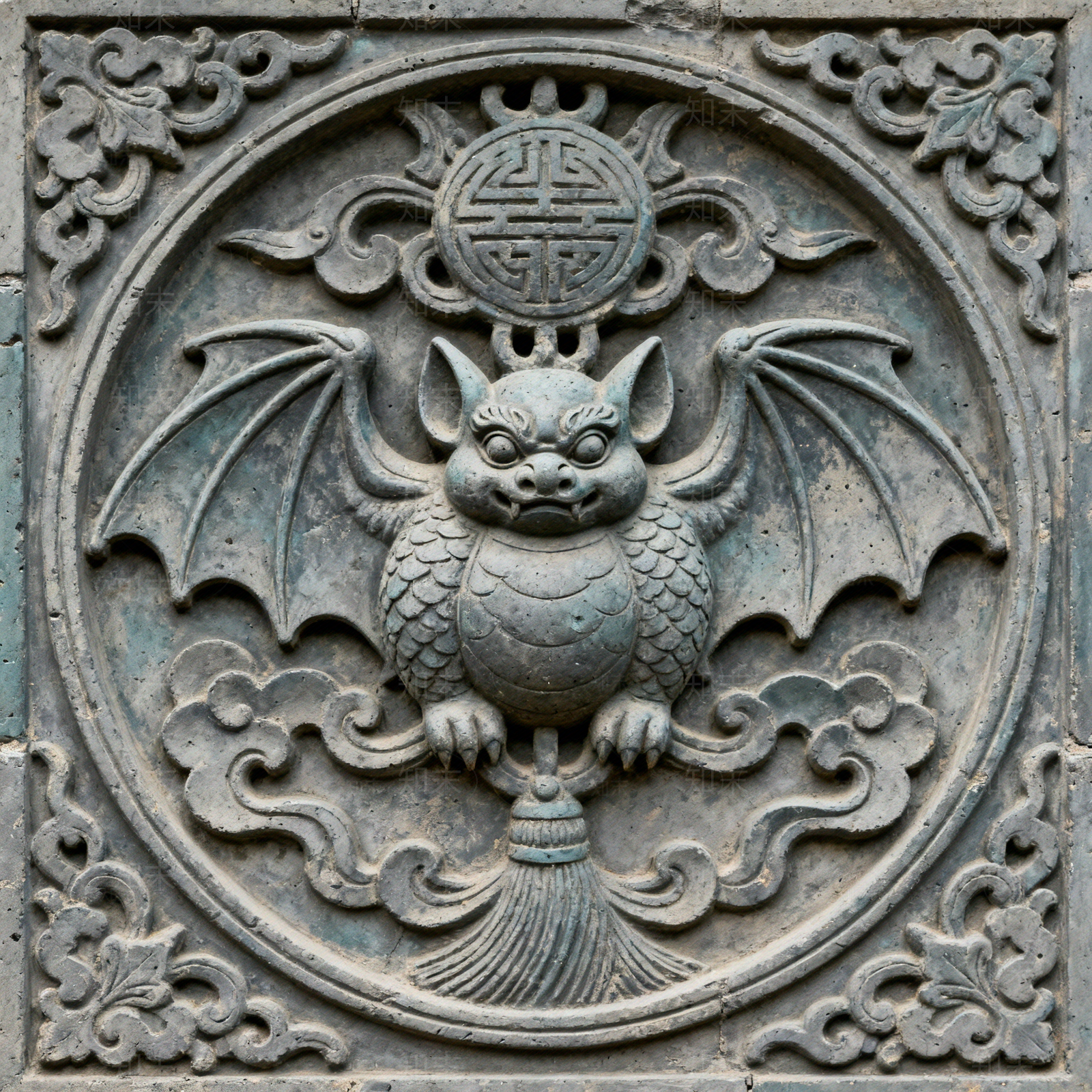 中式石雕贴图下载【ID:1204357523】