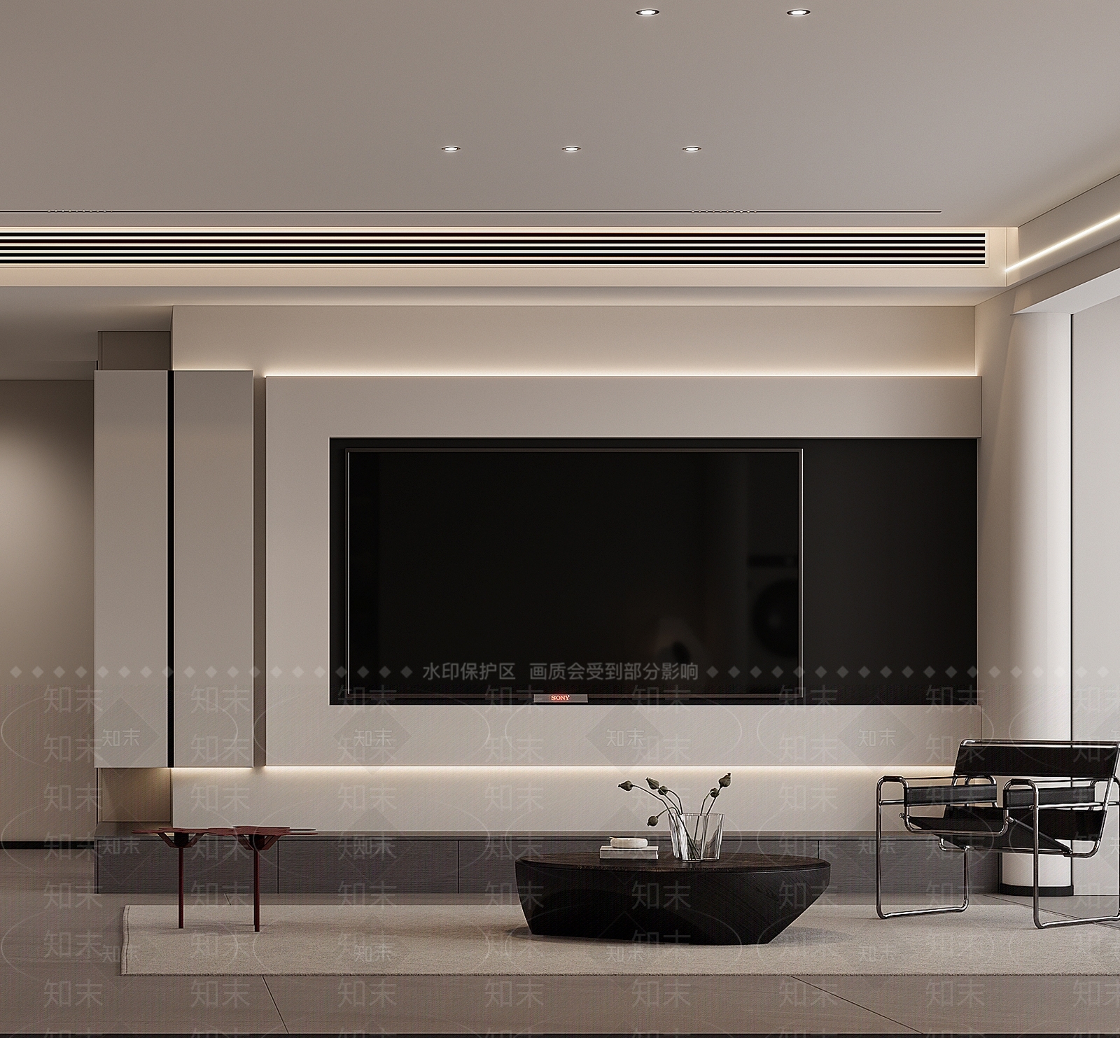 现代简约客餐厅3D模型下载【ID:1204366013】