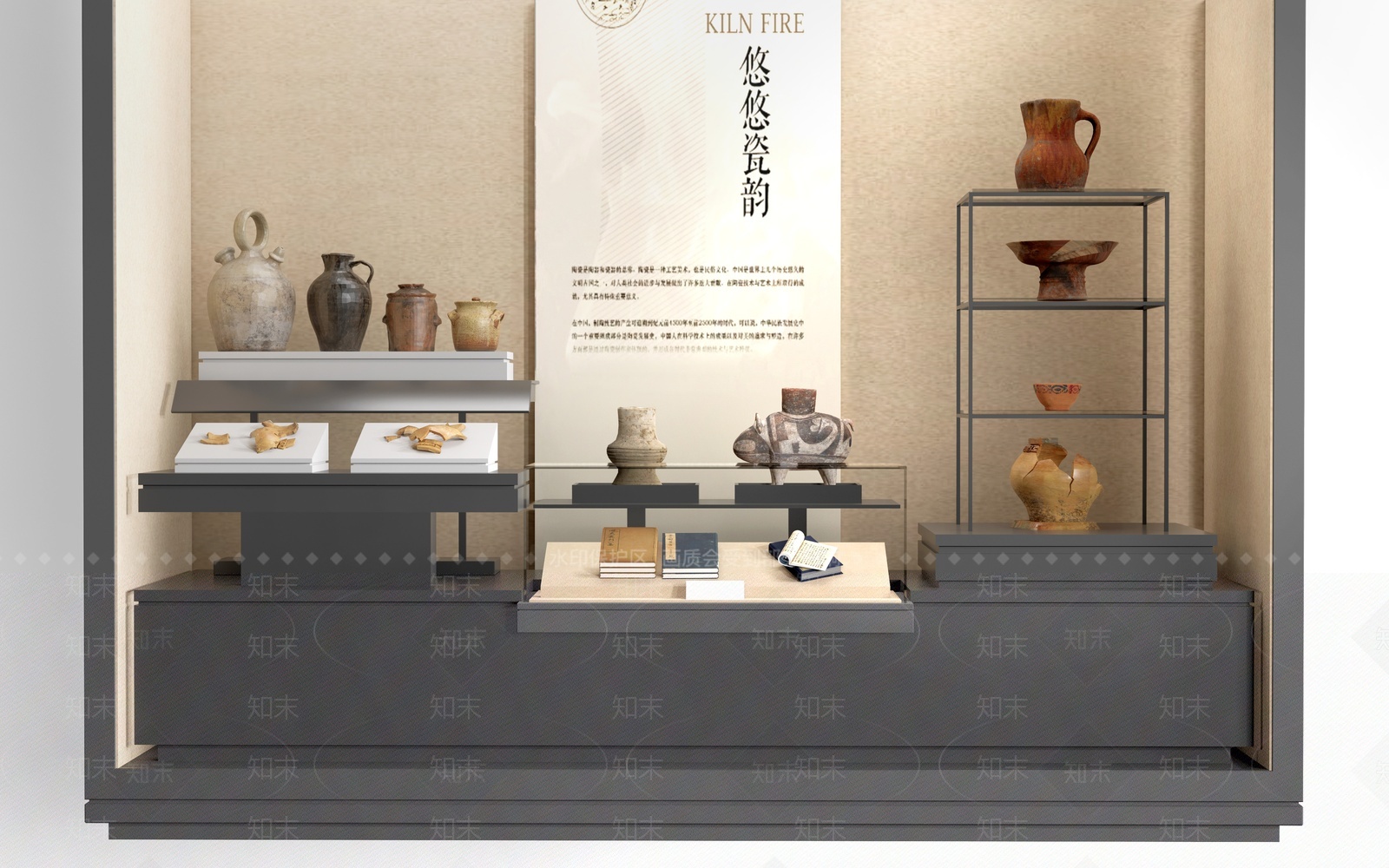 展柜SU模型下载【ID:1204378479】