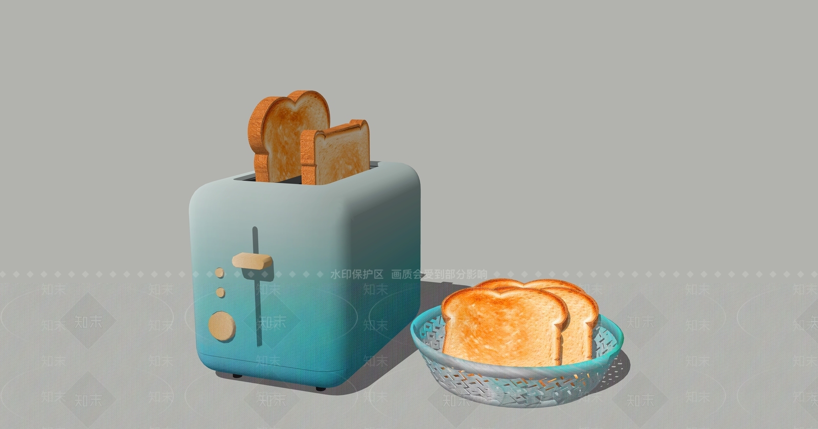 烤箱SU模型下载【ID:1204382097】