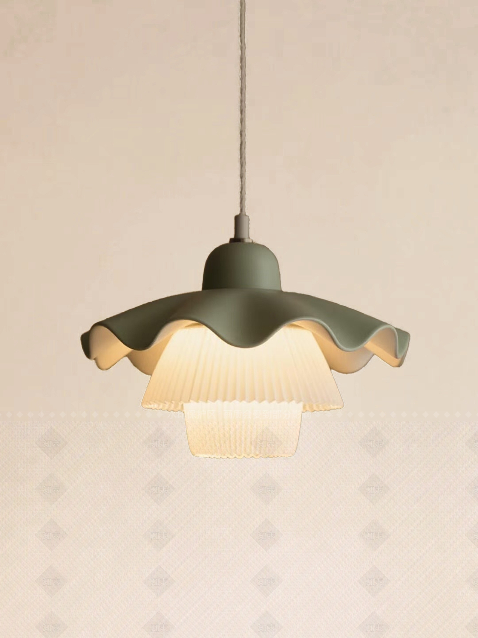 现代中古小吊灯3D模型下载【ID:1204390440】