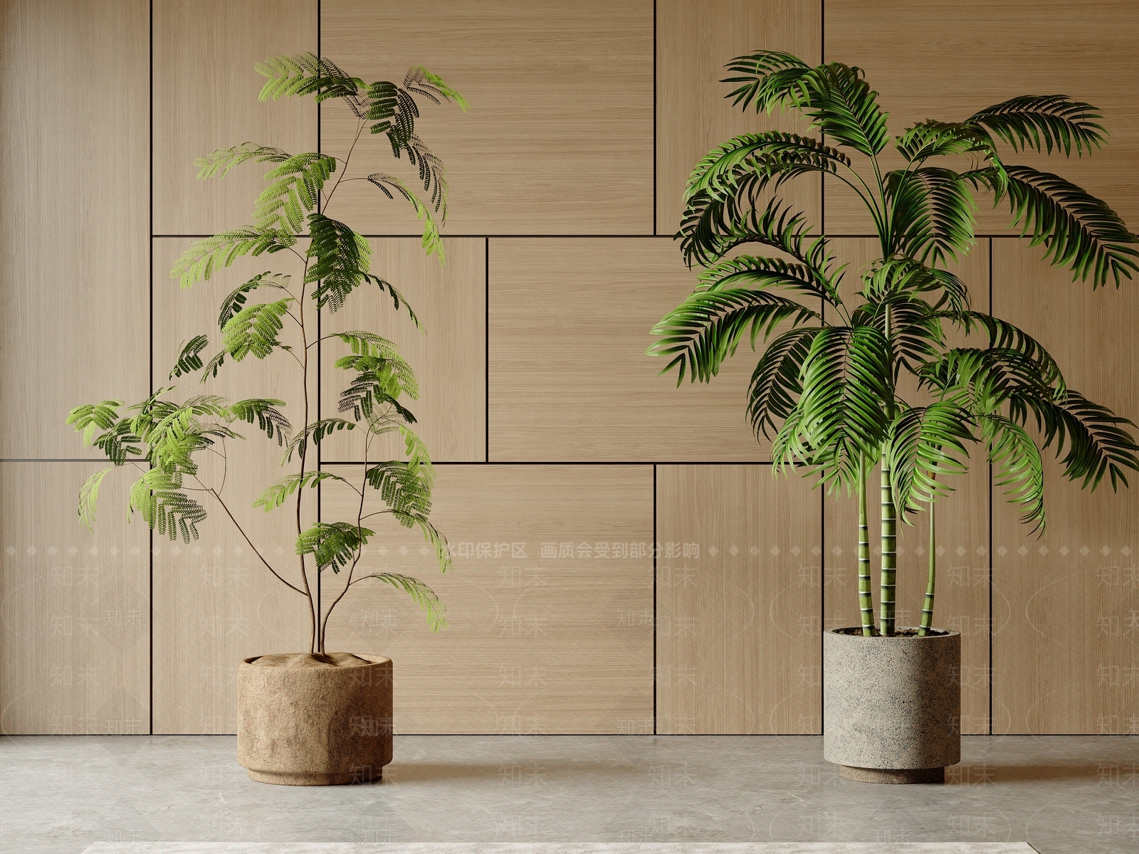 盆栽3D模型下载【ID:1204390744】