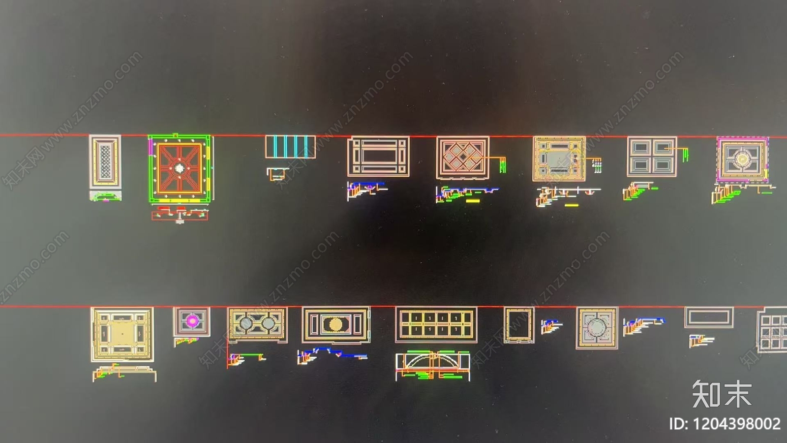 欧式法式其他图库施工图下载【ID:1204398002】