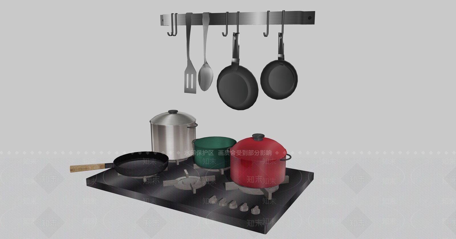 厨具SU模型下载【ID:1204404343】