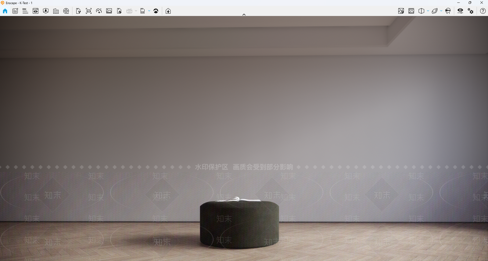现代日式沙发凳SU模型下载【ID:1204410785】