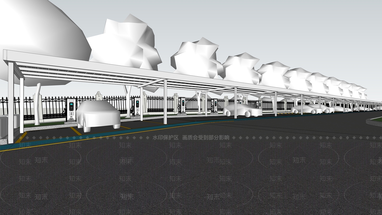 现代工业其他公共空间SU模型下载【ID:1204424878】