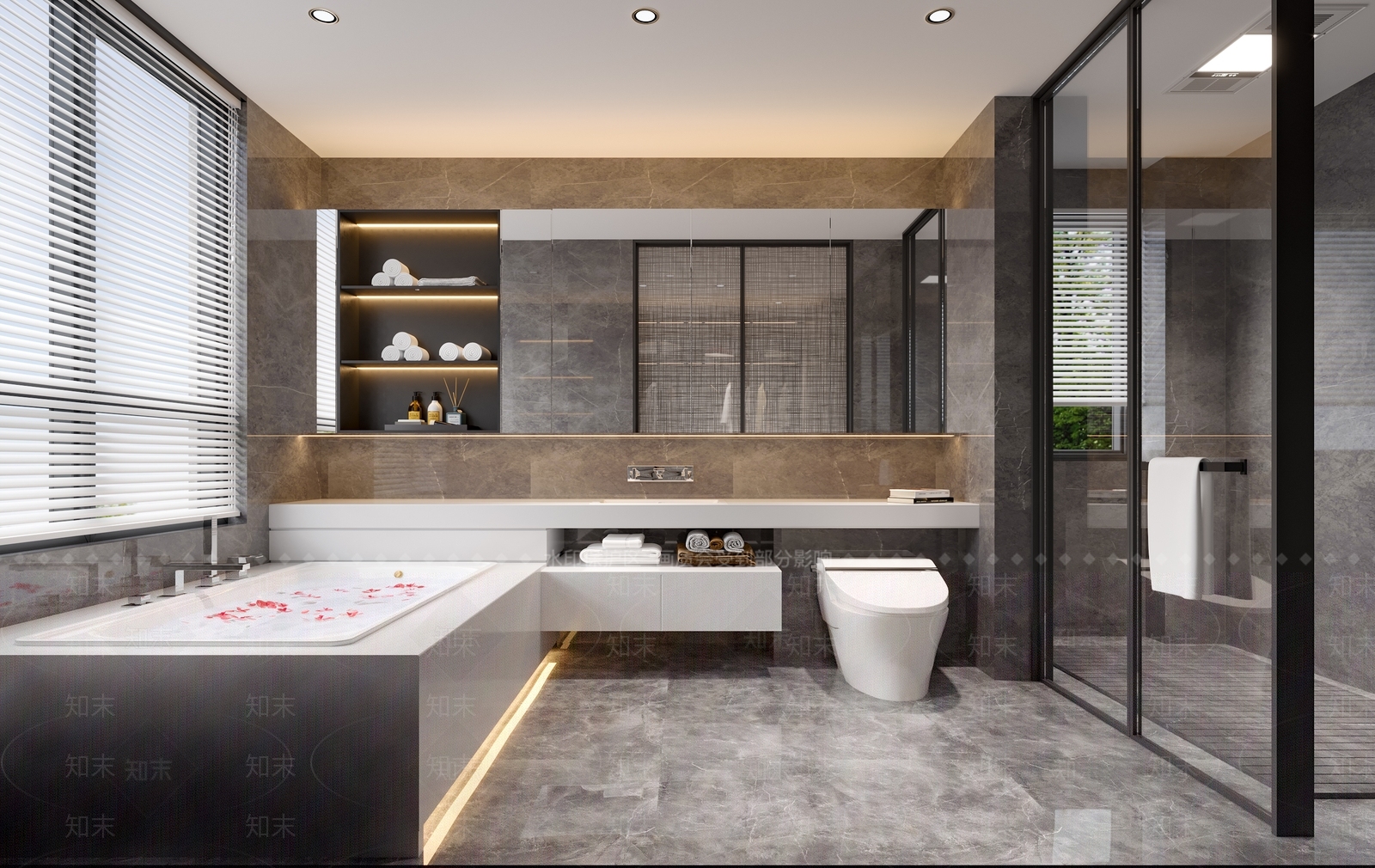 现代意式卫生间3D模型下载【ID:1204434109】