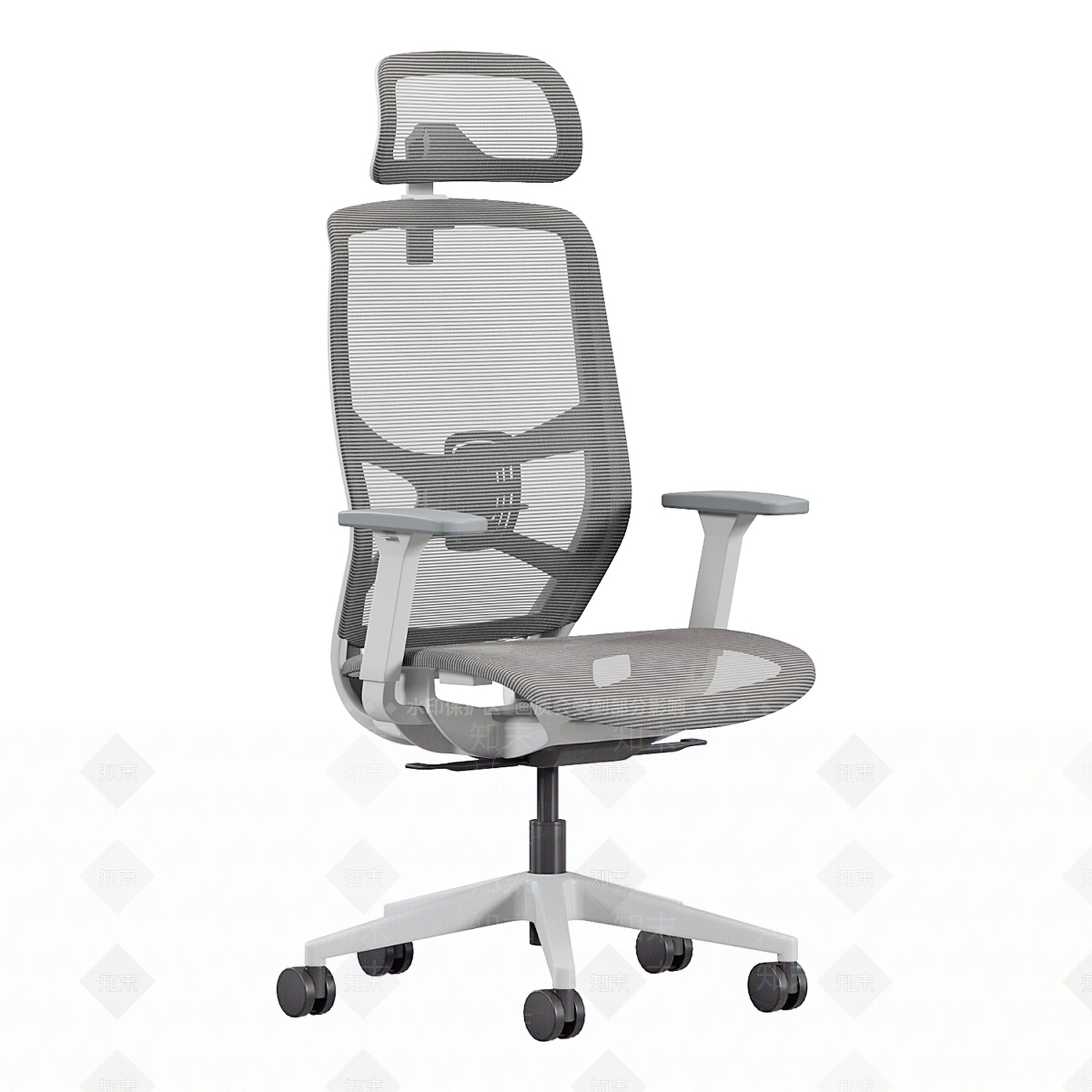 现代办公椅3D模型下载【ID:1204436236】