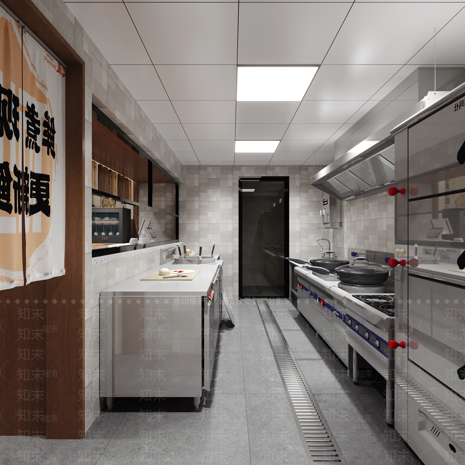 现代快餐店3D模型下载【ID:1204443164】