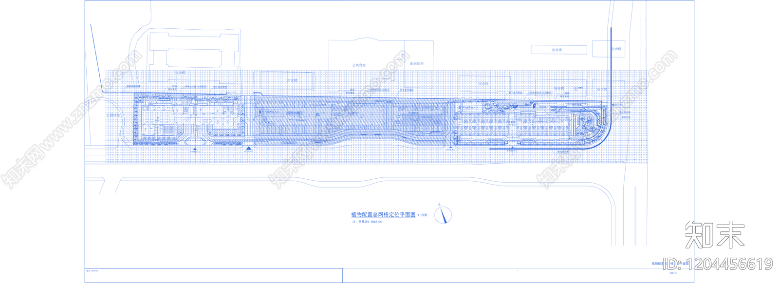 道路交叉口景观cad施工图下载【ID:1204456619】