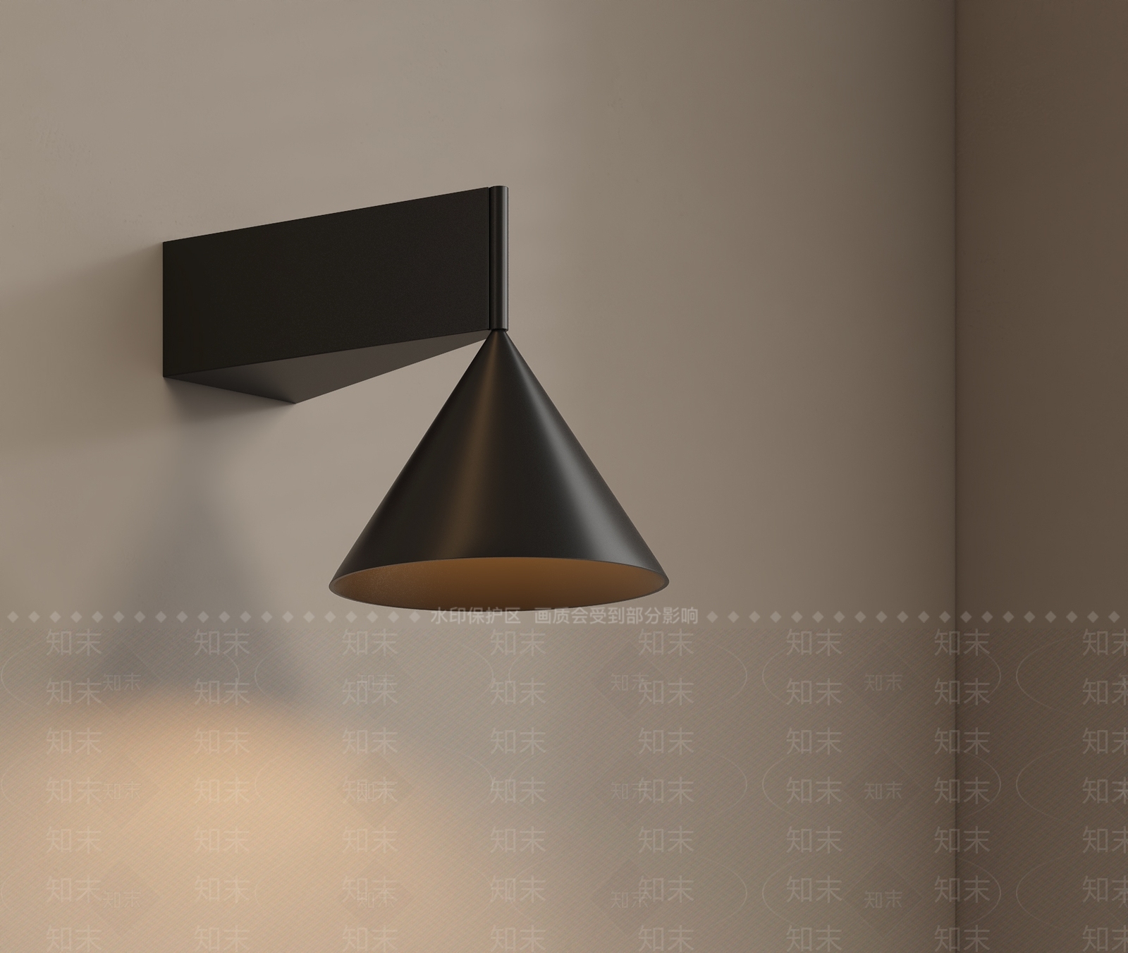 现代轻奢壁灯3D模型下载【ID:1204461798】