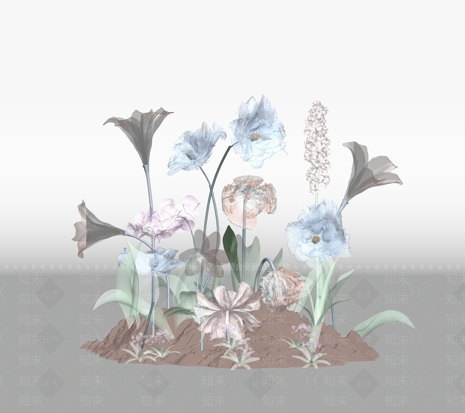 现代艺术装置SU模型下载【ID:1204465047】