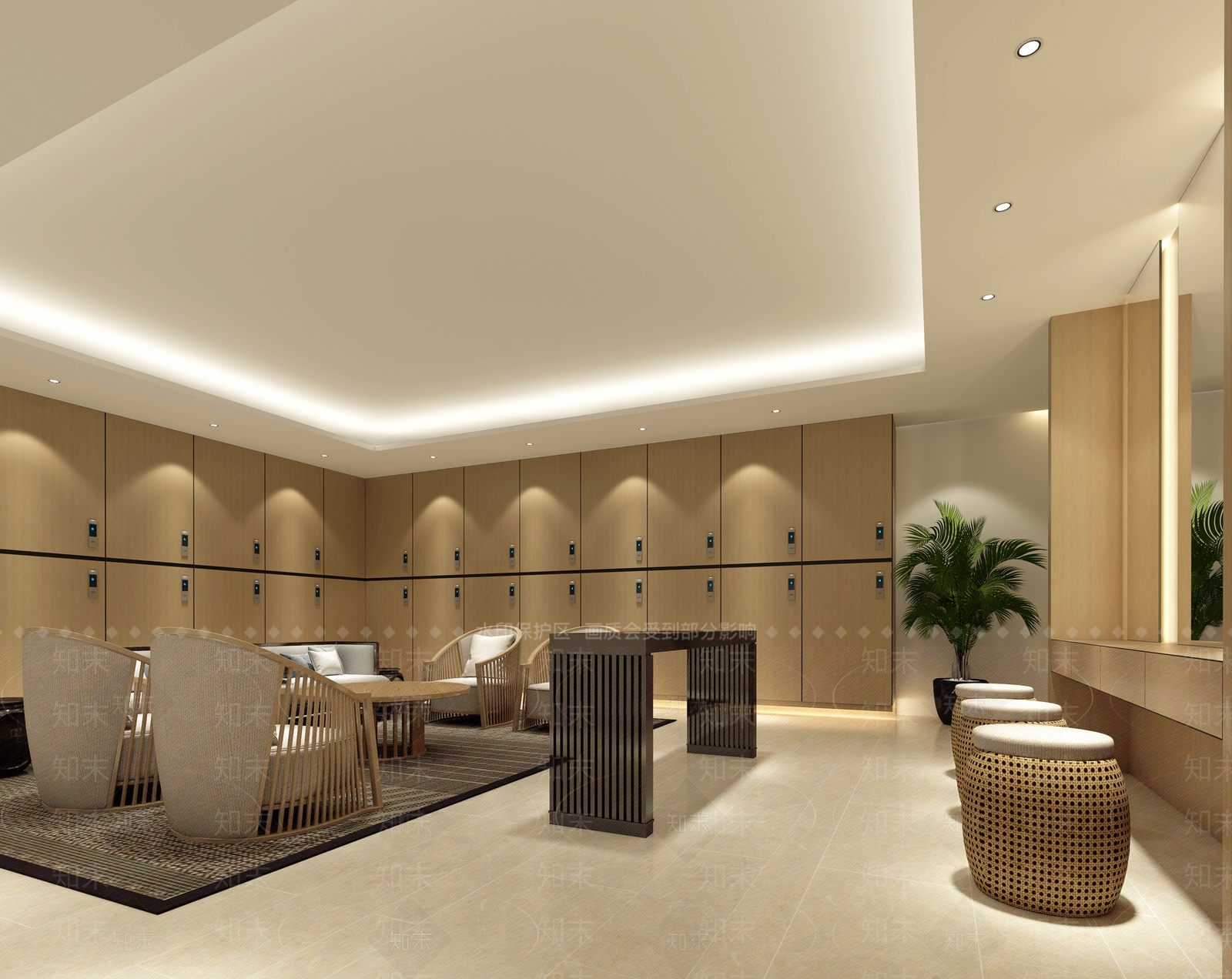 现代其他娱乐空间3D模型下载【ID:1204471536】