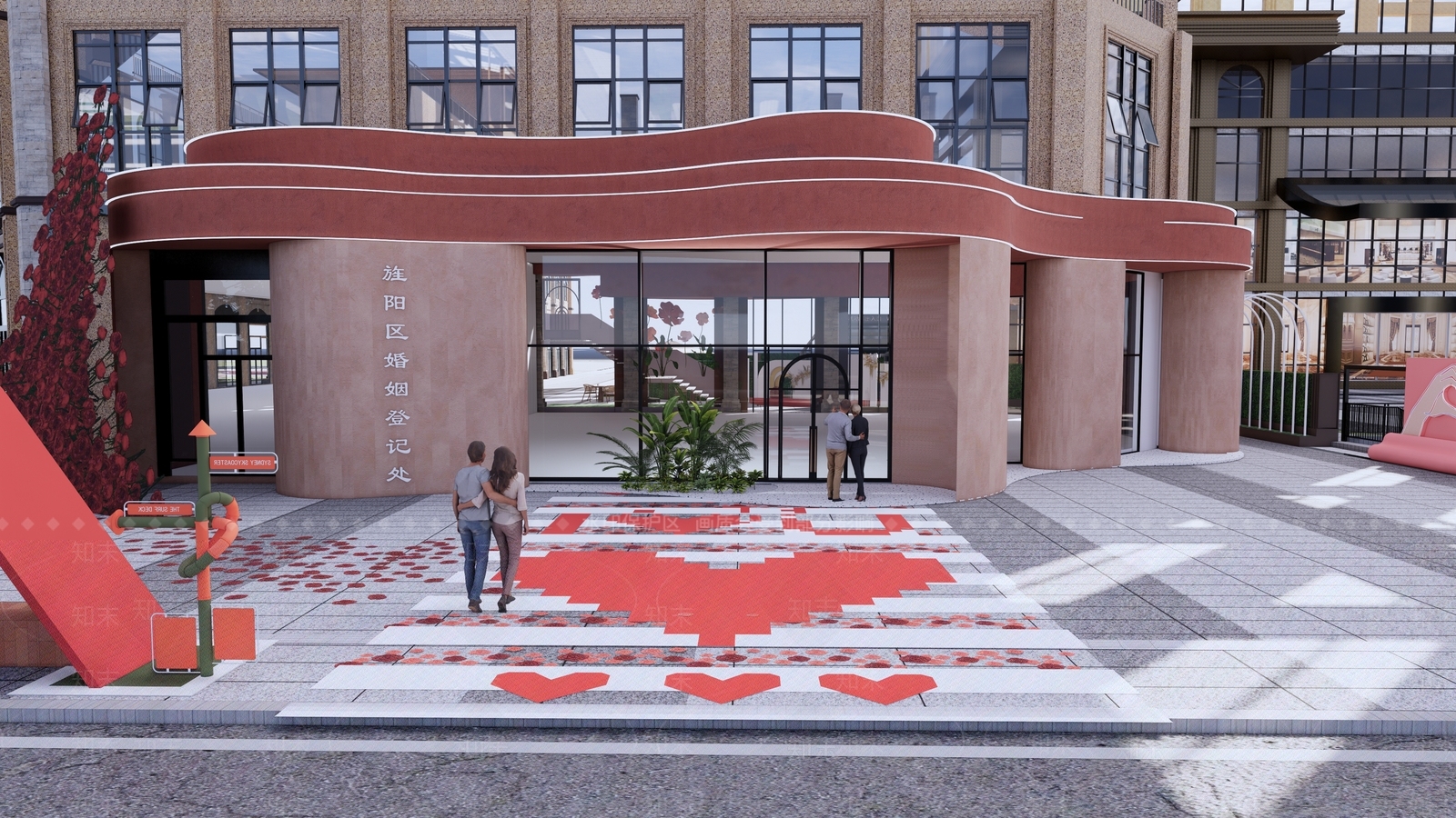 现代其他公共建筑SU模型下载【ID:1204472091】