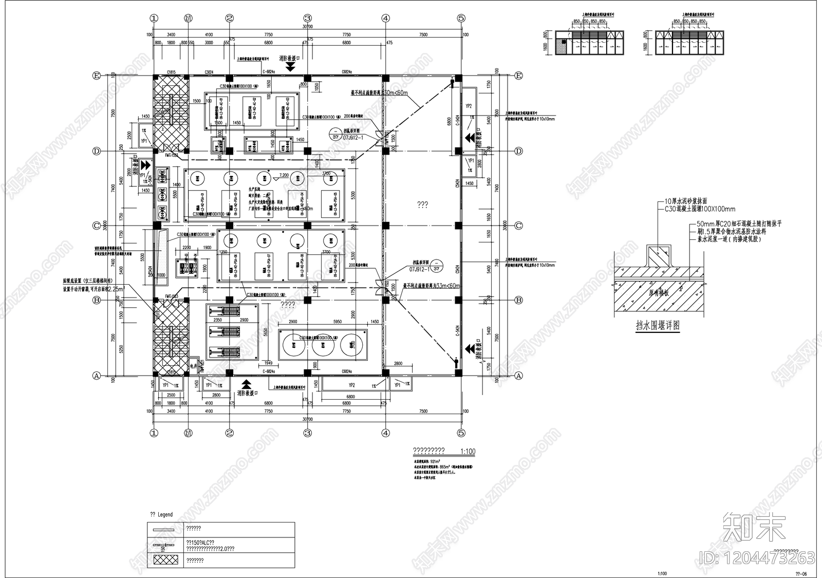 现代其他工装空间cad施工图下载【ID:1204473263】