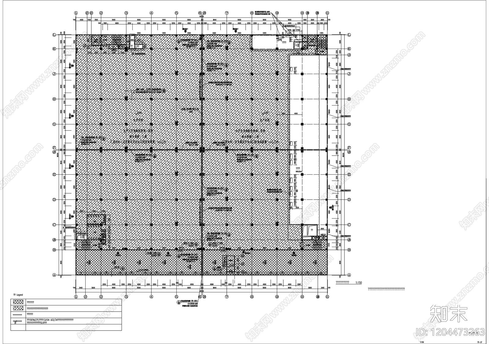 现代其他工装空间cad施工图下载【ID:1204473263】