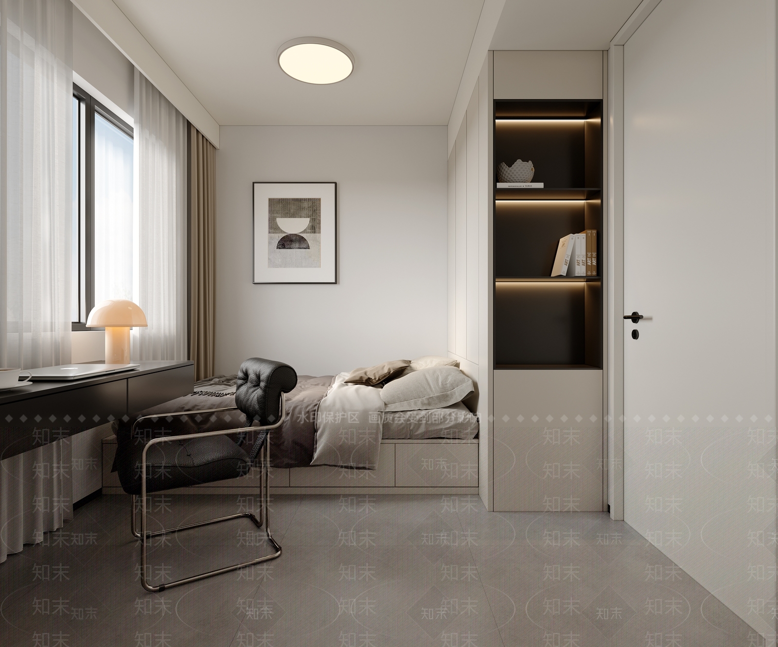家居卧室3D模型下载【ID:1204483252】