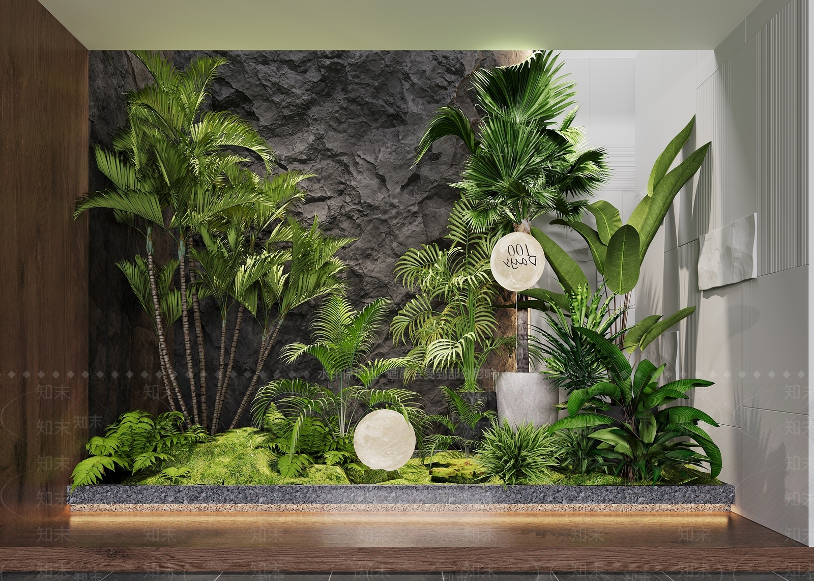 植物堆3D模型下载【ID:1204477342】