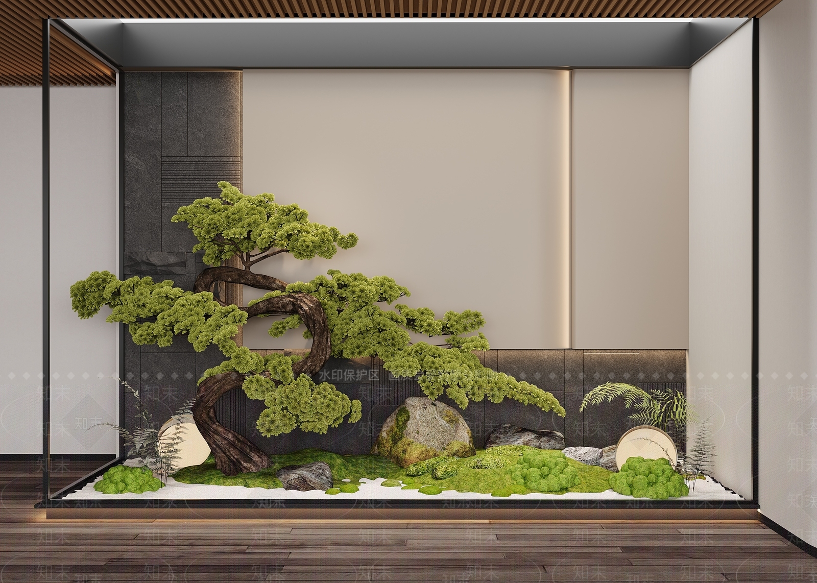 植物堆3D模型下载【ID:1204481748】