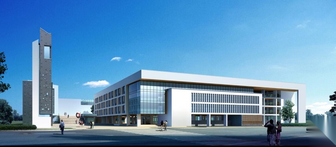 [江苏]某种小学高中项目建筑方案文本（cad+su+jpg+50页...cad施工图下载【ID:151539144】