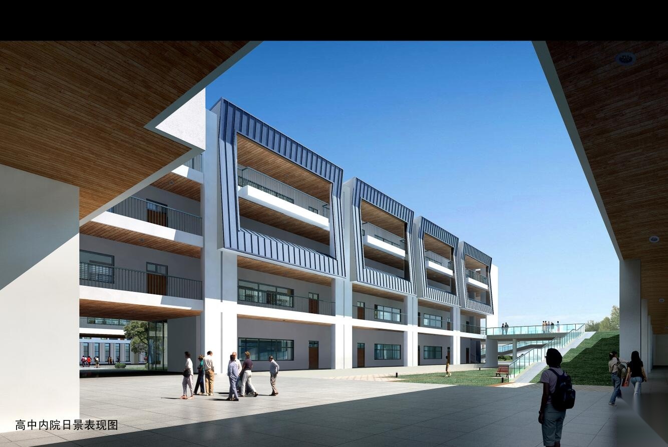 [江苏]某种小学高中项目建筑方案文本（cad+su+jpg+50页...cad施工图下载【ID:151539144】
