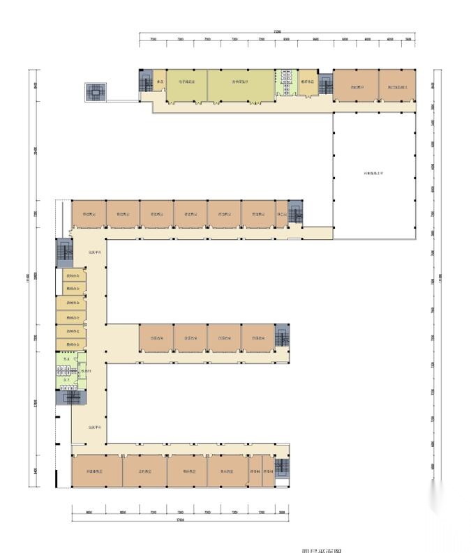 [江苏]某种小学高中项目建筑方案文本（cad+su+jpg+50页...施工图下载【ID:166065136】