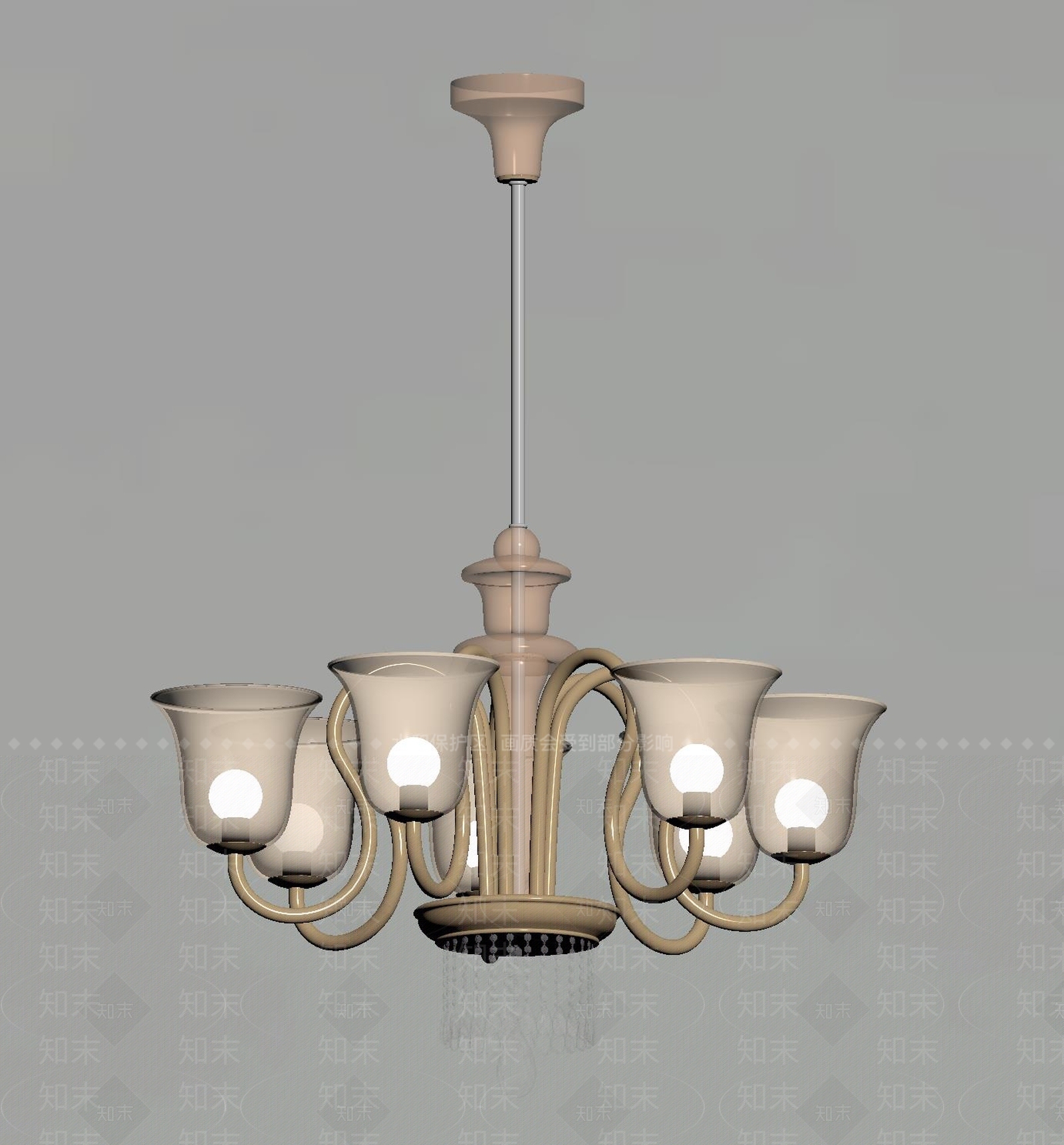 吊灯SU模型下载【ID:1204498723】
